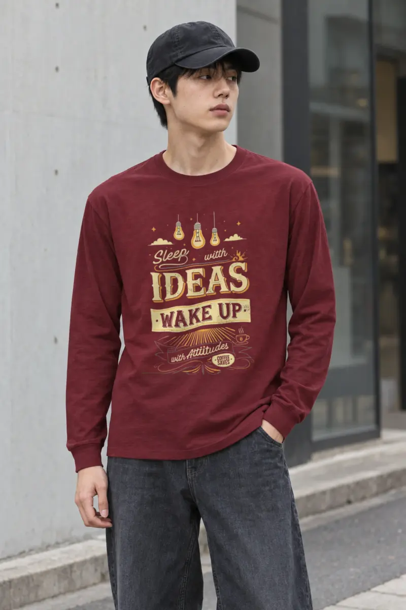 "Sleep With Ideas" Unisex Longsleeve T-shirt