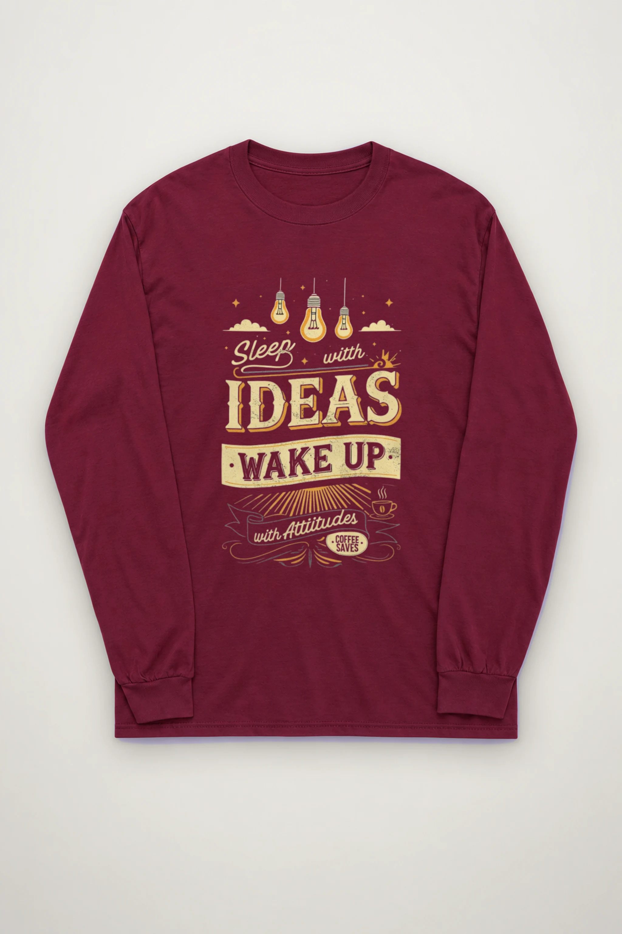"Sleep With Ideas" Unisex Longsleeve T-shirt