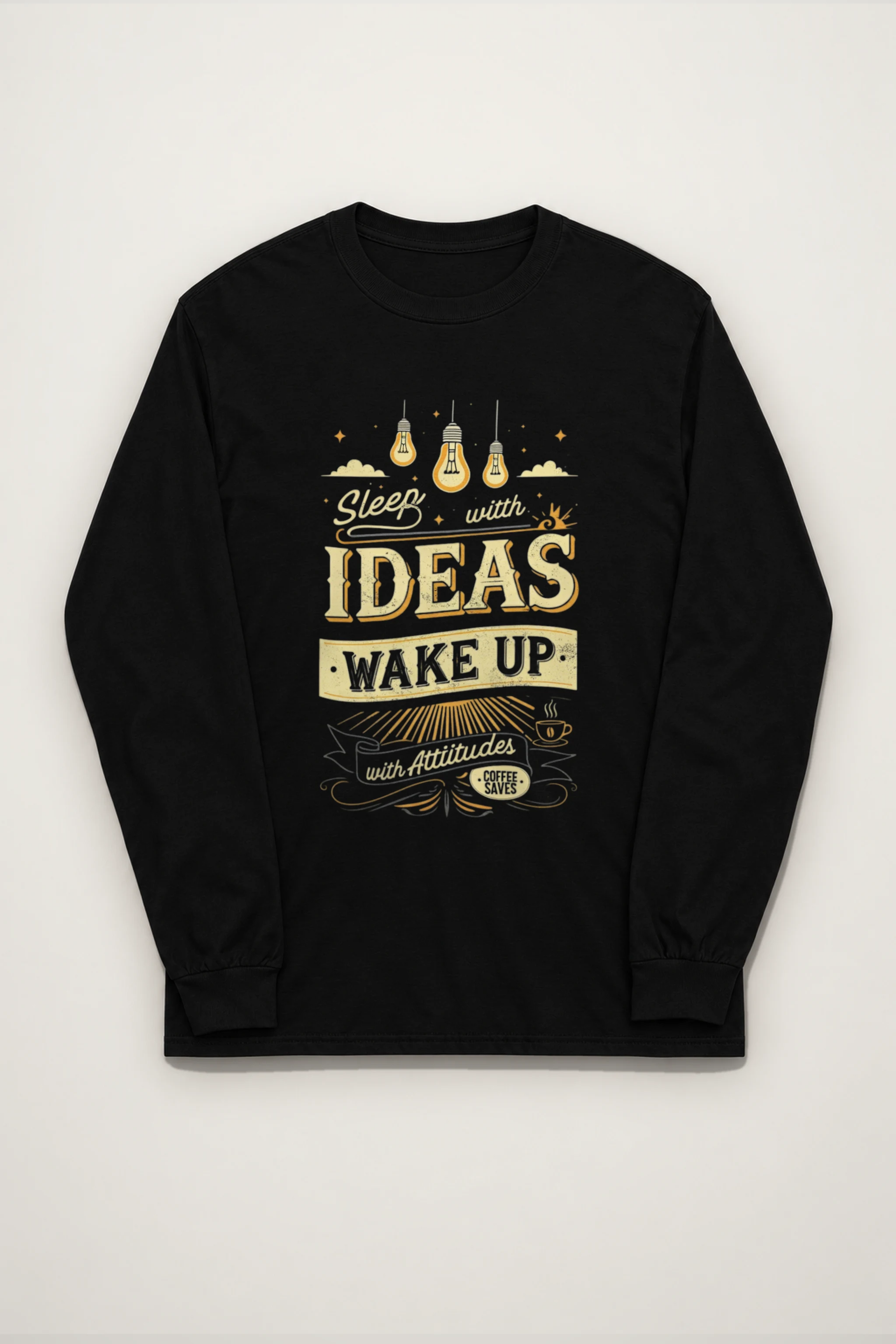 "Sleep With Ideas" Unisex Longsleeve T-shirt
