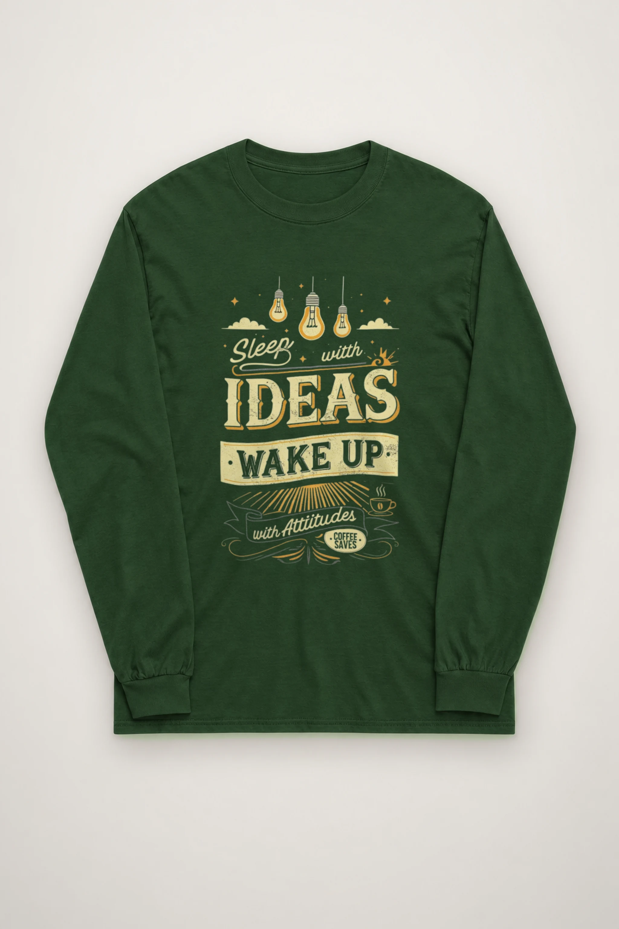 "Sleep With Ideas" Unisex Longsleeve T-shirt
