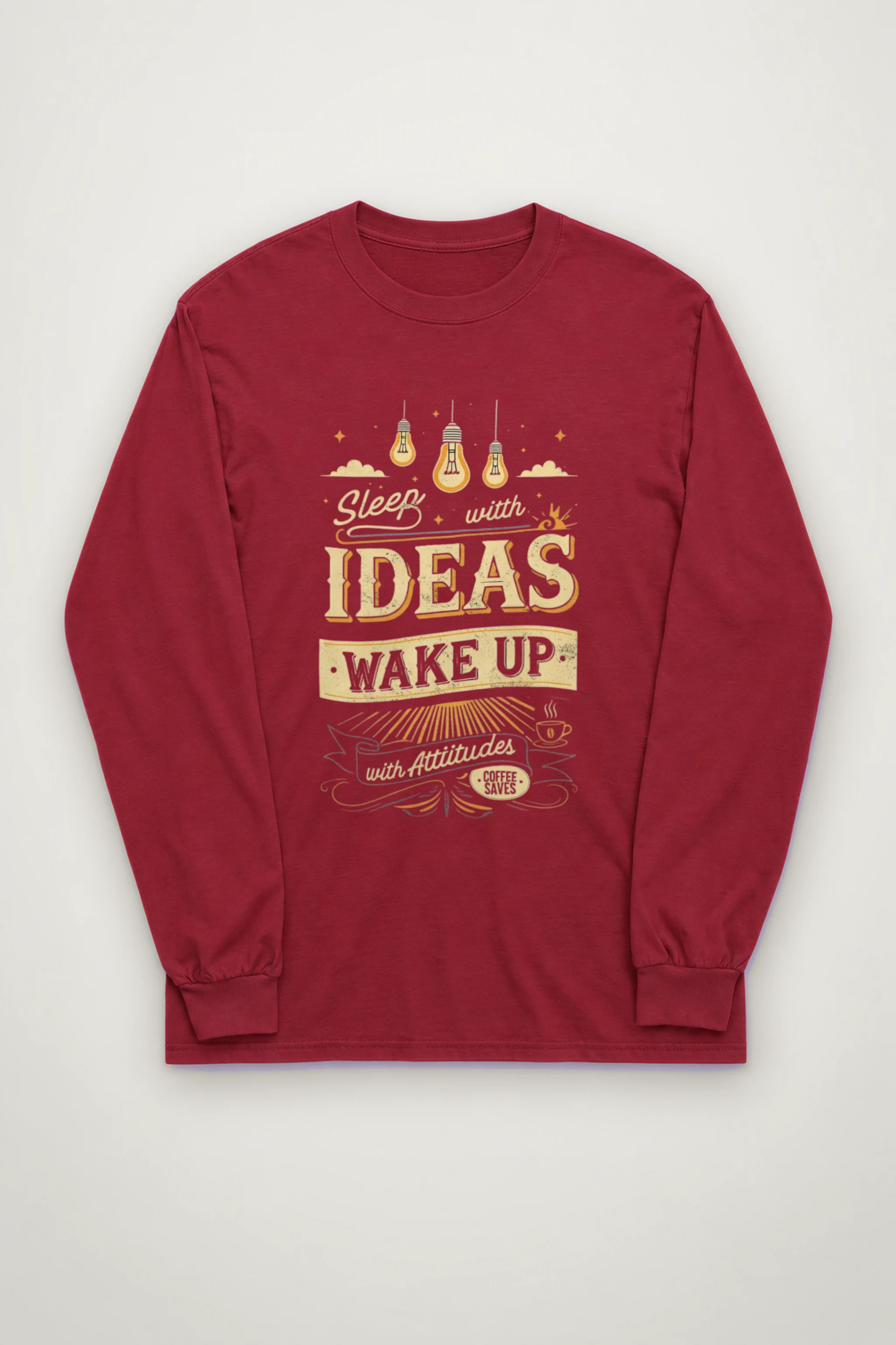 "Sleep With Ideas" Unisex Longsleeve T-shirt