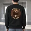 "Sleepy Coffee Bear" Heavy Blend Unisex Crewneck Sweatshirt