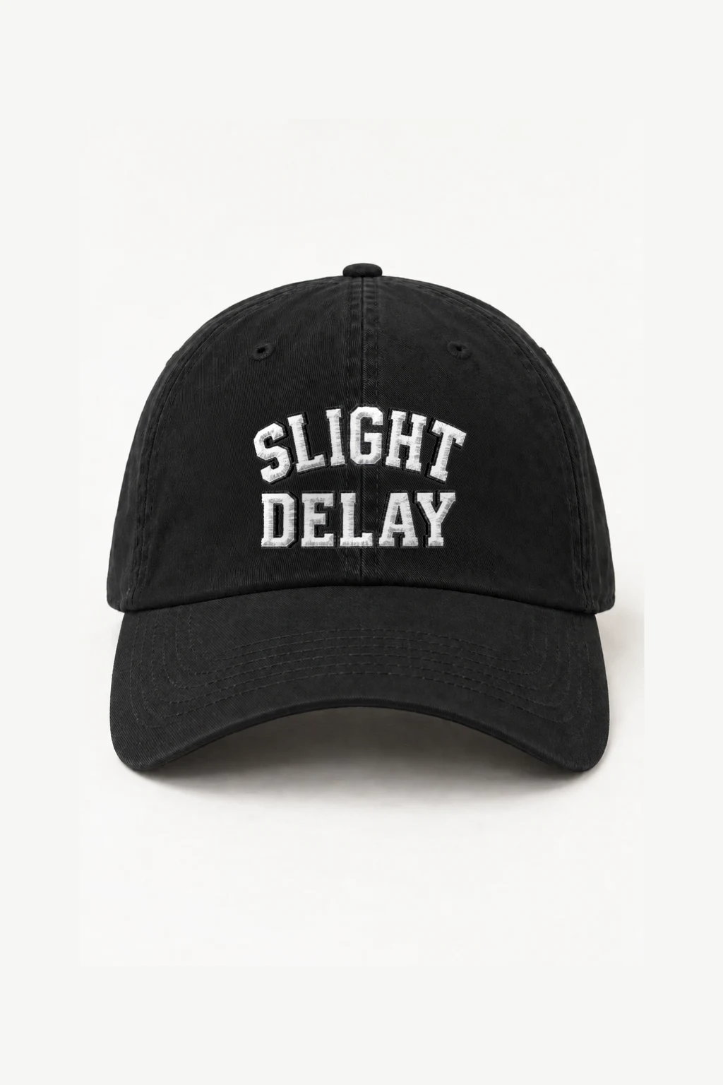 "Slight Delay" Classic Dad Hat · Embroidered | Yupoong 6245CM