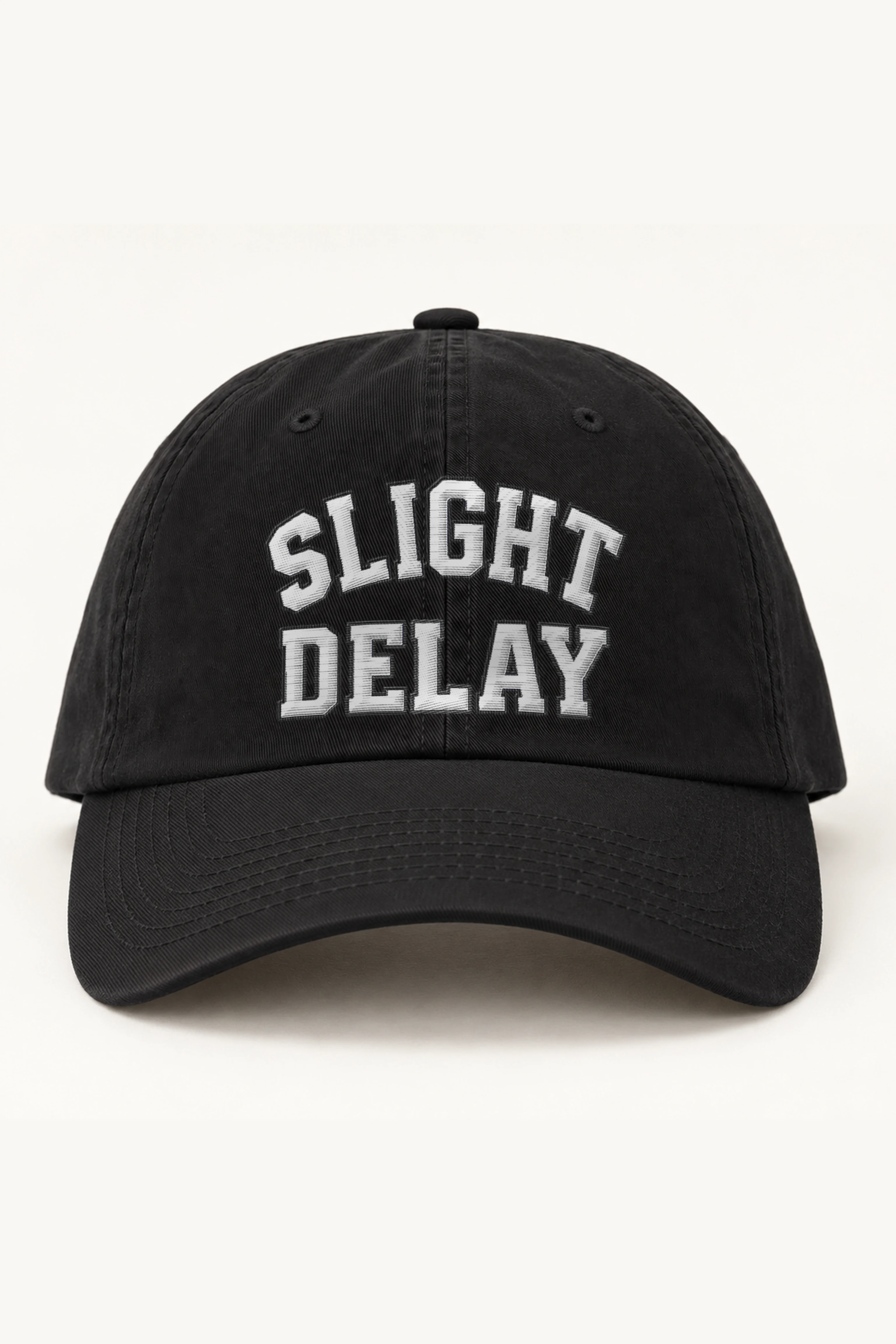 "Slight Delay" Classic Dad Hat · Embroidered