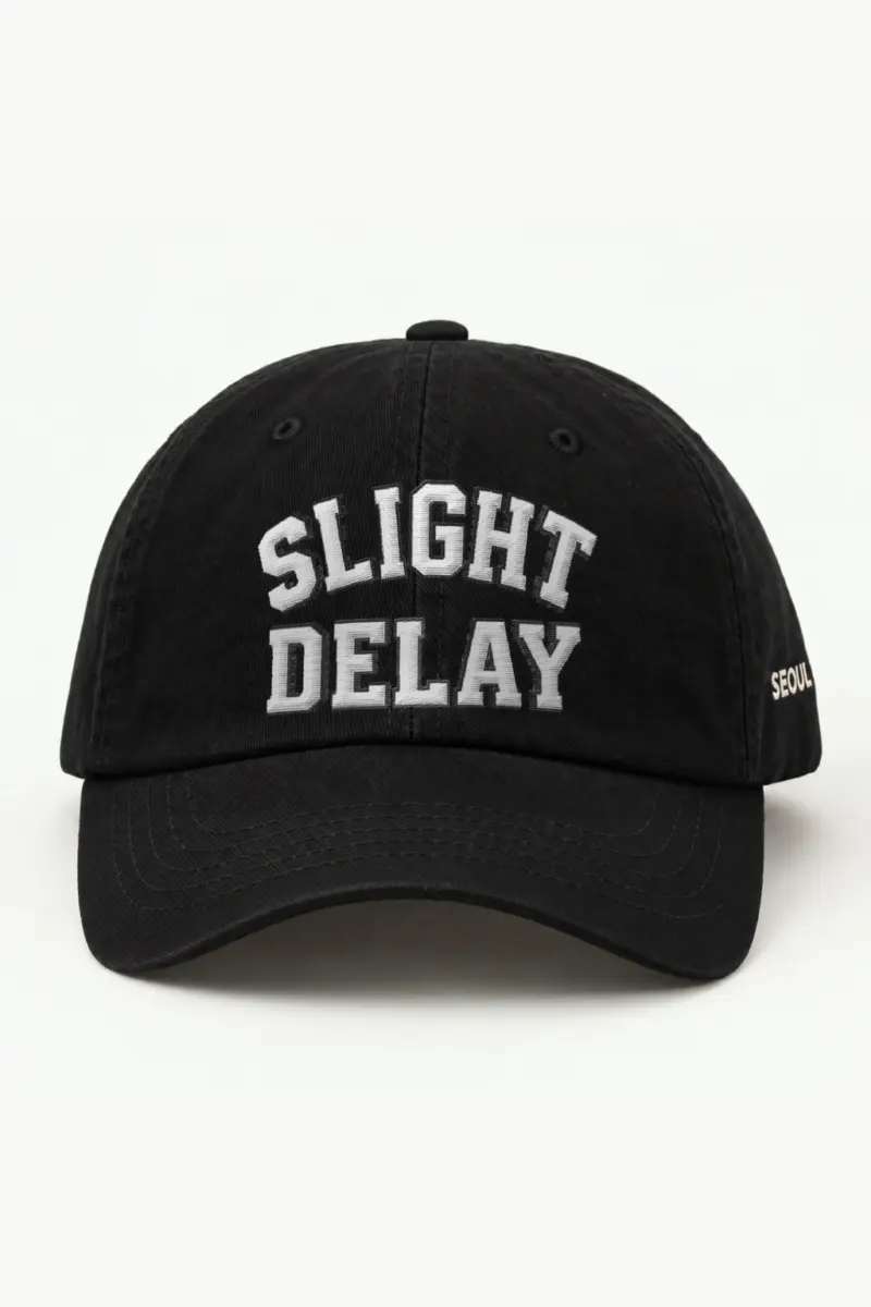 "Slight Delay" Classic Dad Hat · Embroidered