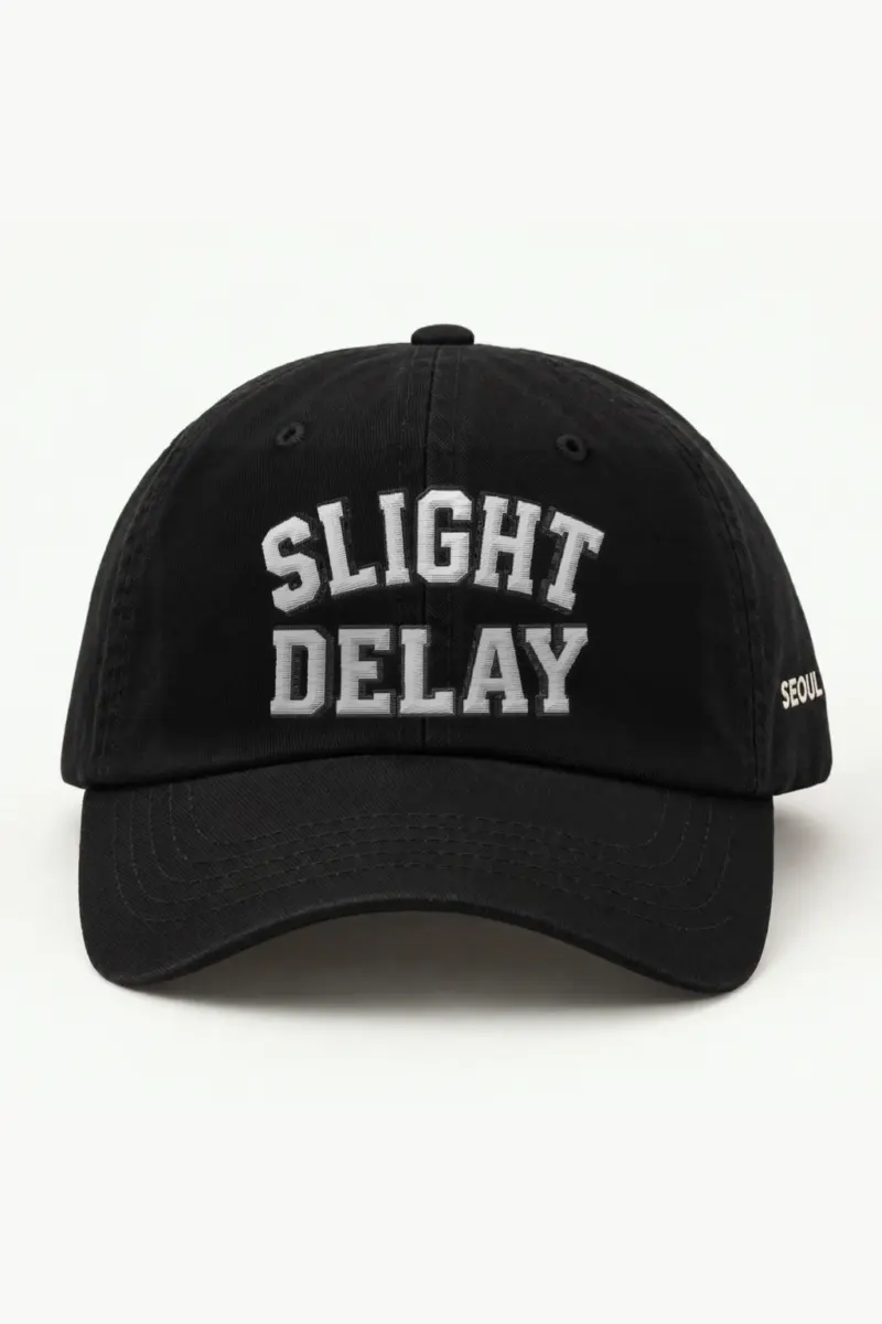"Slight Delay" Classic Dad Hat · Embroidered