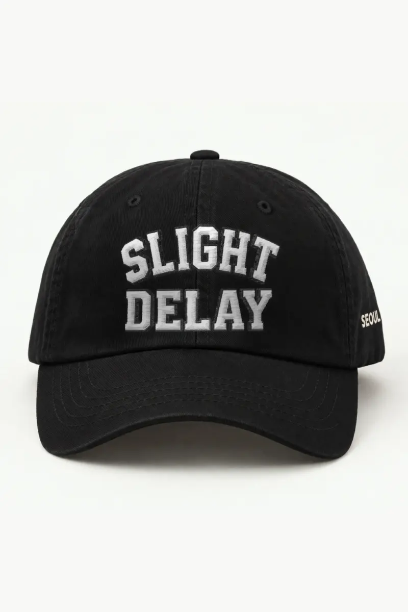 "Slight Delay" Classic Dad Hat · Embroidered
