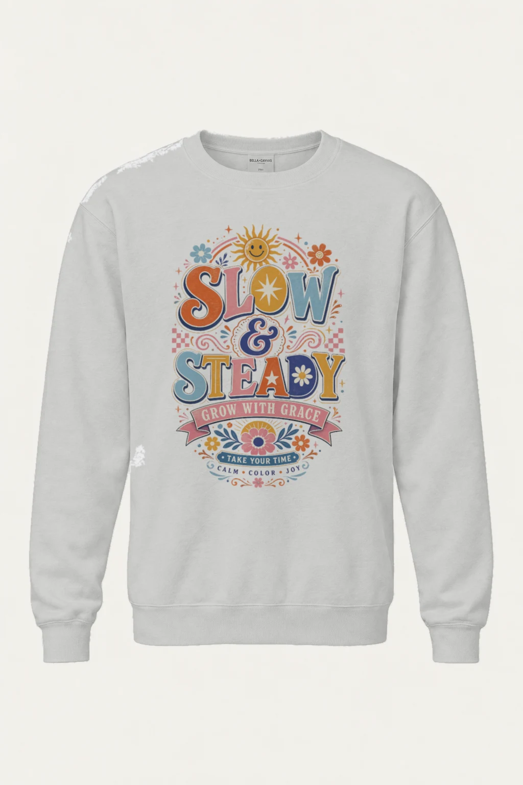 "Slow And Steady" Heavy Blend Unisex Crewneck Sweatshirt | Gildan 18000