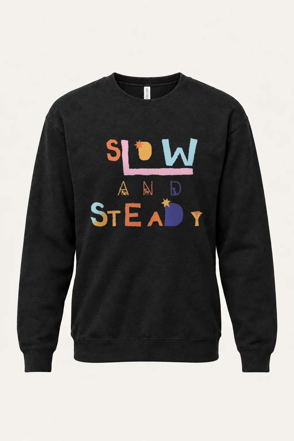 "Slow And Steady" Heavy Blend Unisex Crewneck Sweatshirt | Gildan 18000