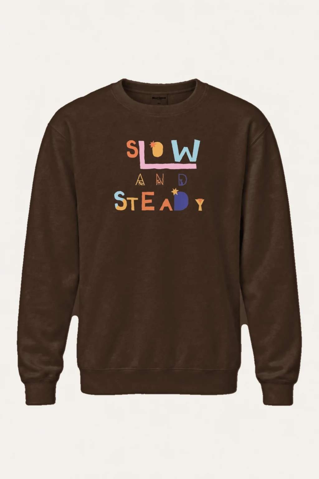 "Slow And Steady" Heavy Blend Unisex Crewneck Sweatshirt | Gildan 18000