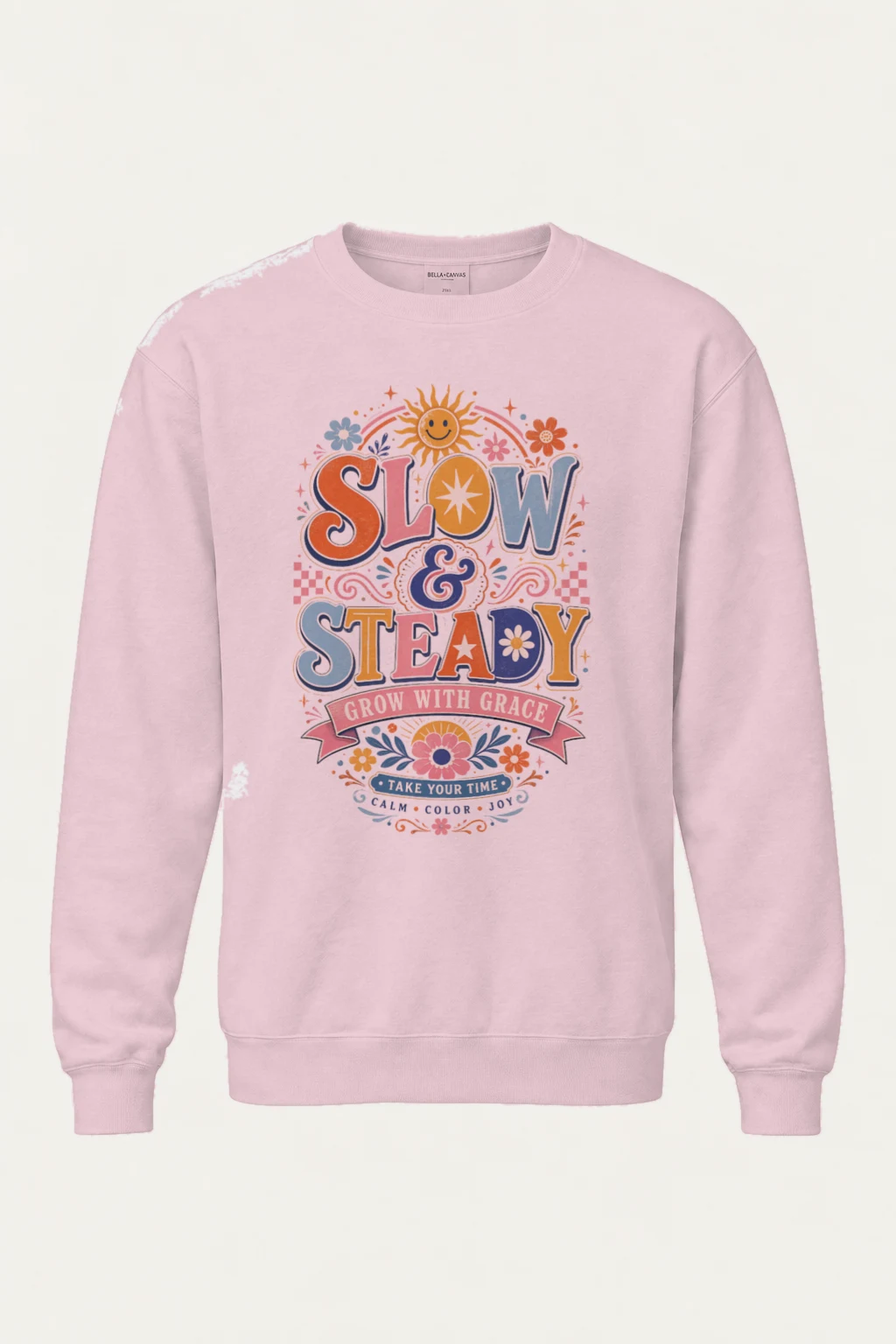 "Slow And Steady" Heavy Blend Unisex Crewneck Sweatshirt | Gildan 18000