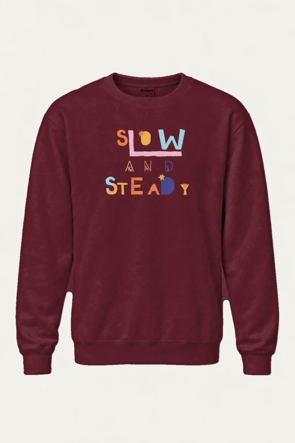 "Slow And Steady" Heavy Blend Unisex Crewneck Sweatshirt | Gildan 18000