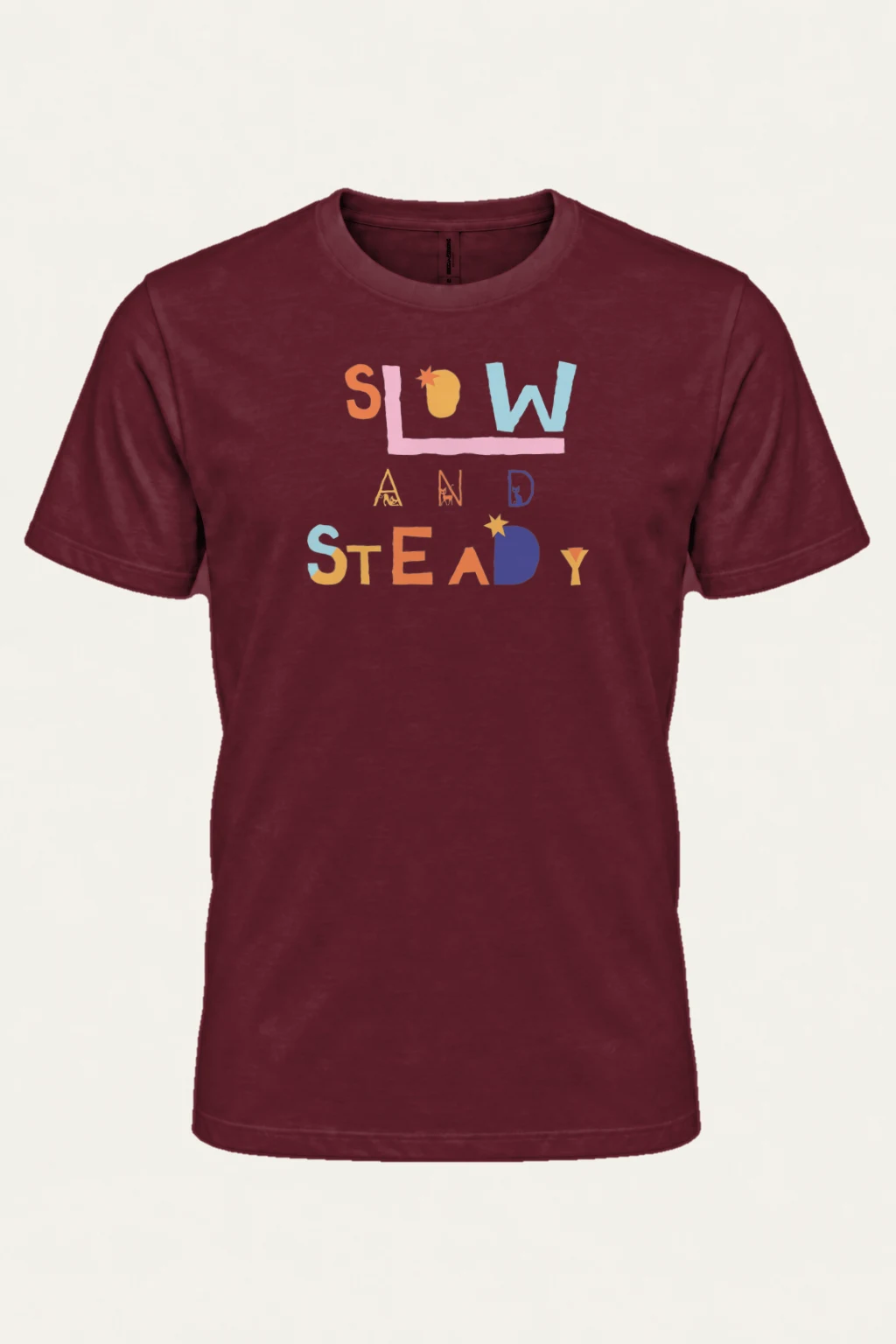 "Slow And Steady" Heavyweight Unisex Crewneck T-shirt | Gildan 5000