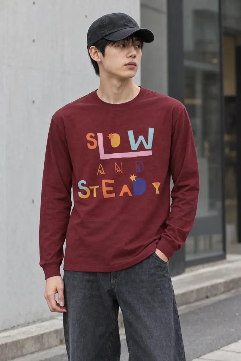"Slow And Steady" Unisex Longsleeve T-shirt