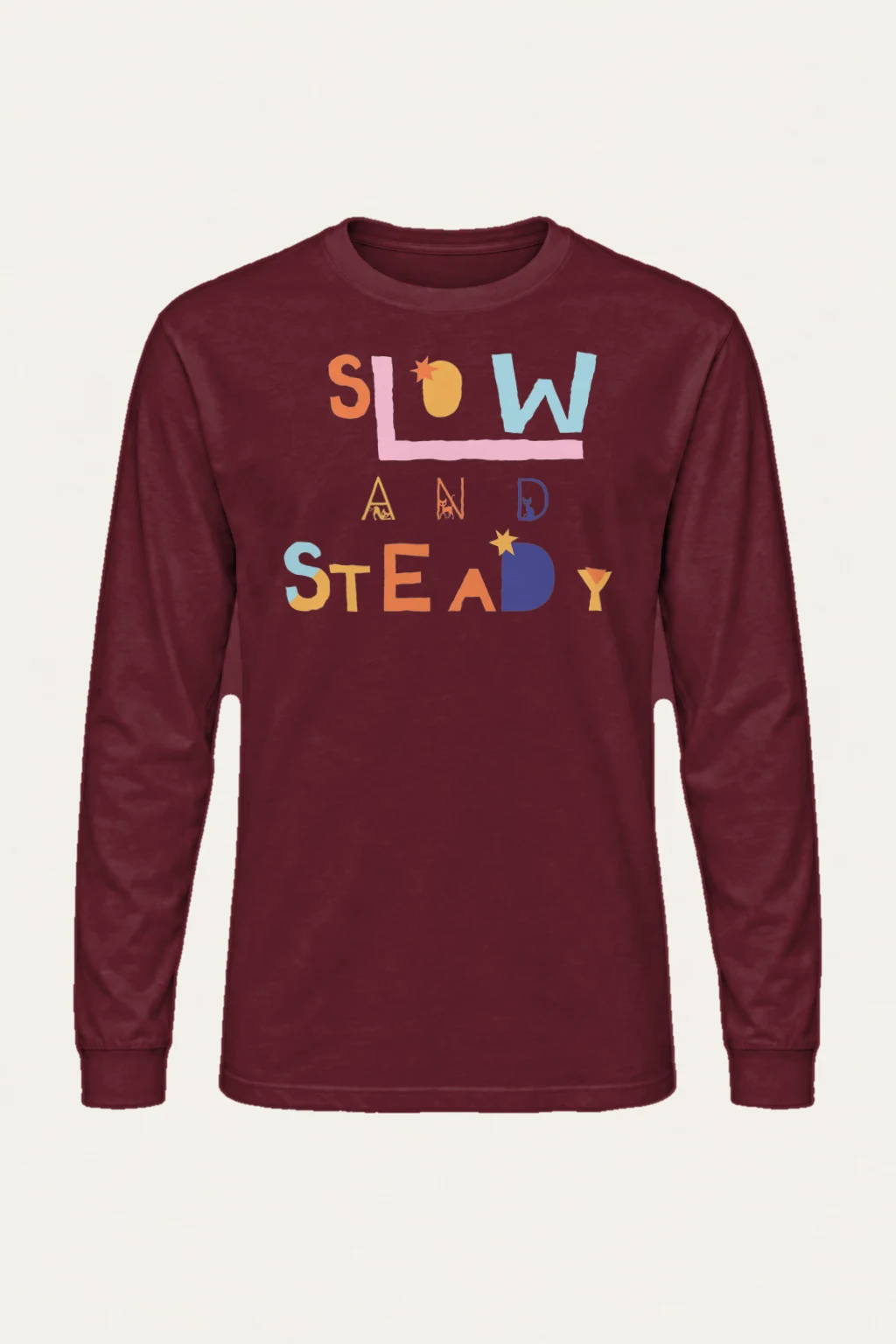 "Slow And Steady" Unisex Longsleeve T-shirt | Gildan 2400