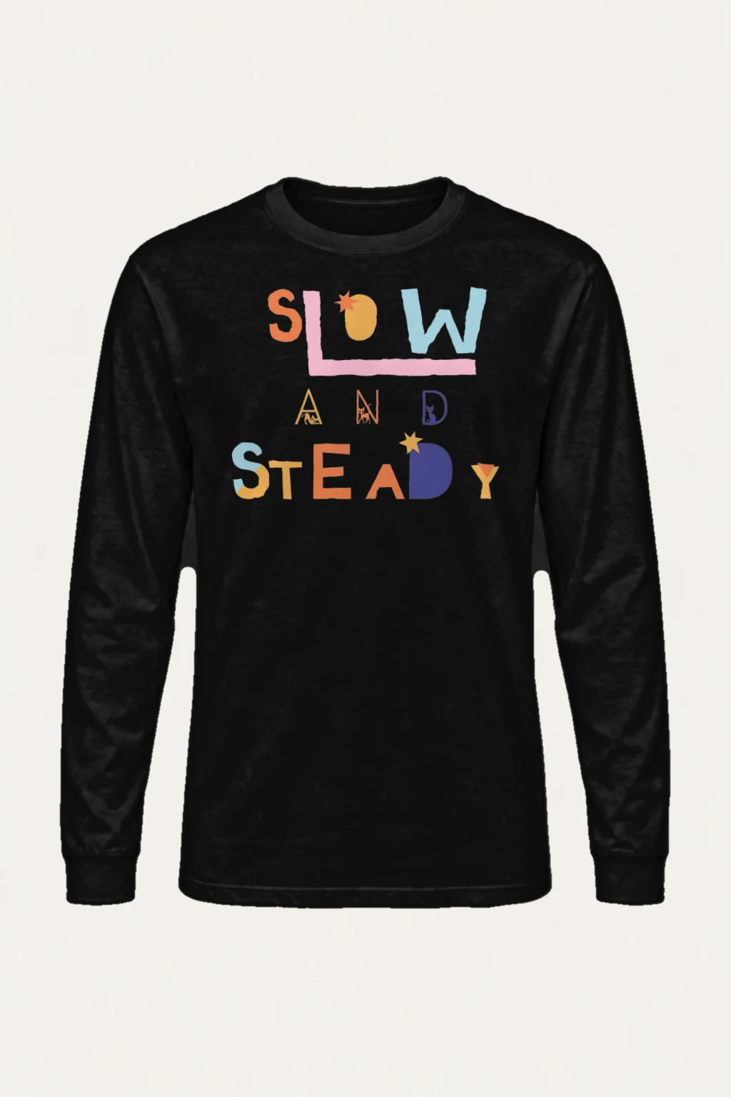 "Slow And Steady" Unisex Longsleeve T-shirt | Gildan 2400