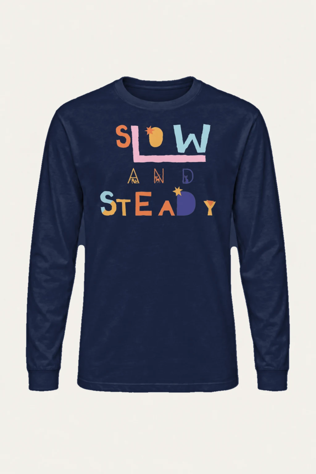 "Slow And Steady" Unisex Longsleeve T-shirt | Gildan 2400