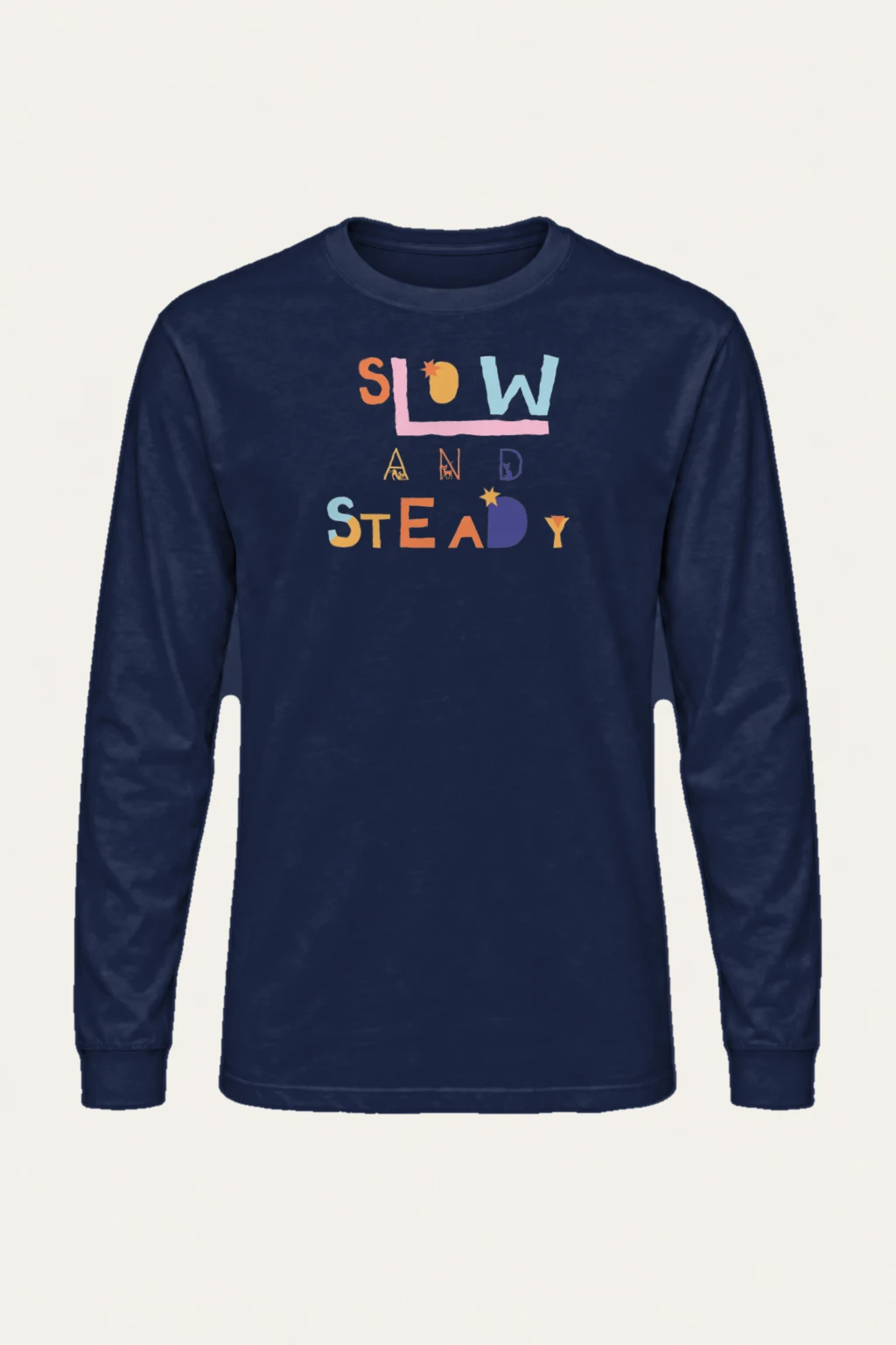"Slow And Steady" Unisex Longsleeve T-shirt | Gildan 2400