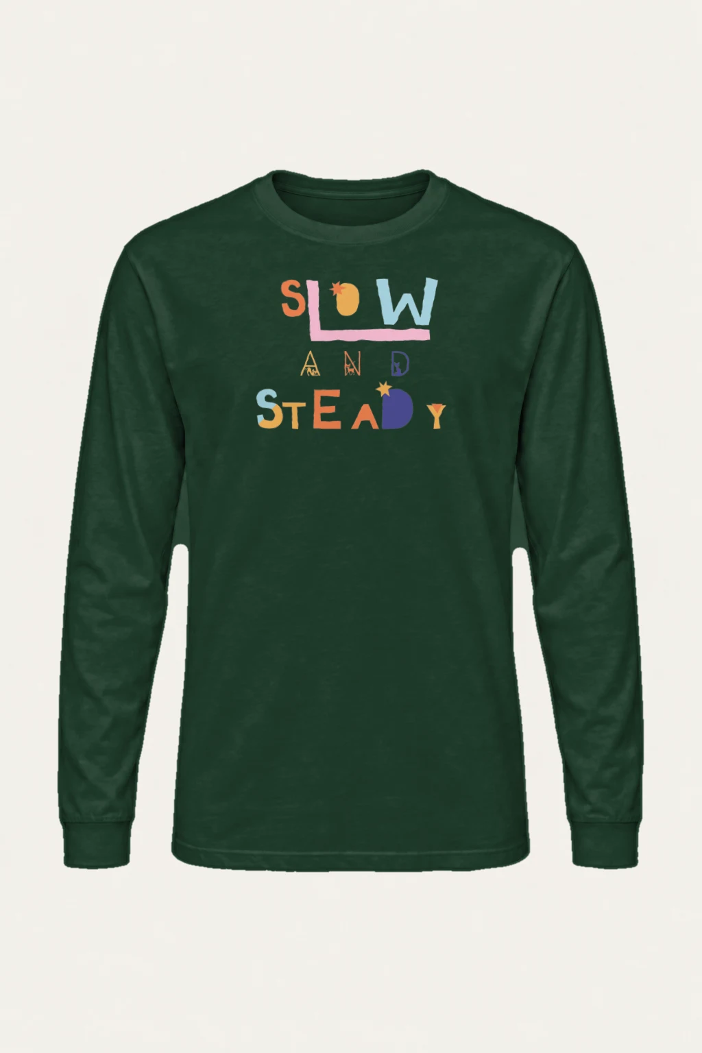 "Slow And Steady" Unisex Longsleeve T-shirt | Gildan 2400