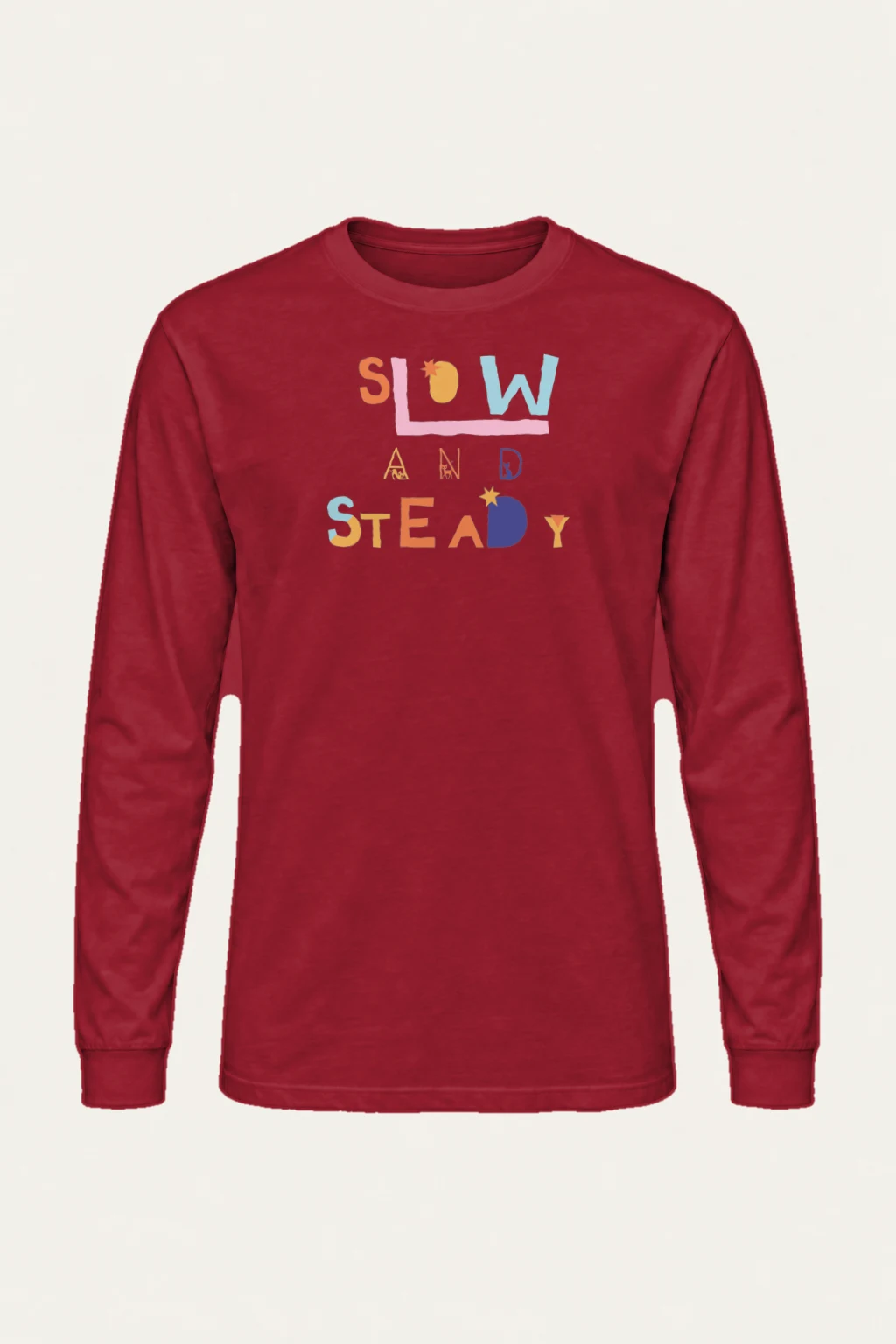 "Slow And Steady" Unisex Longsleeve T-shirt | Gildan 2400
