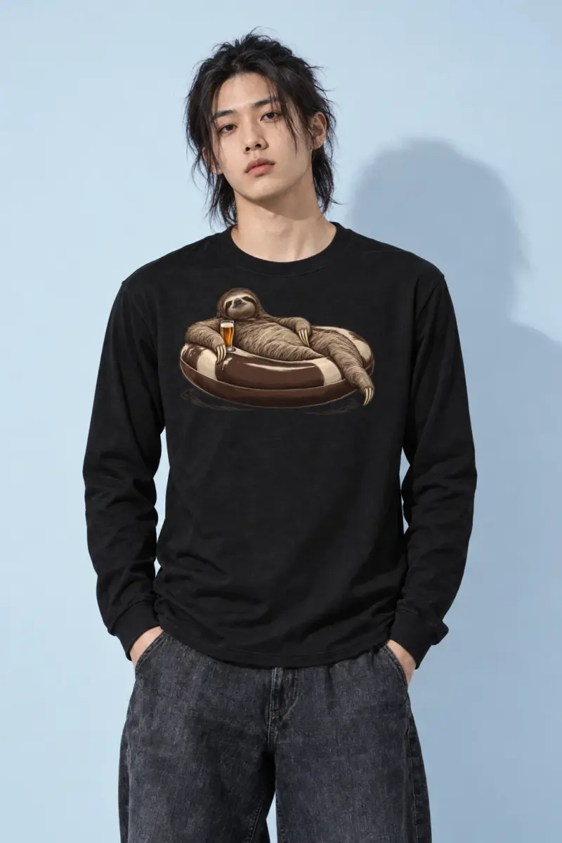 "Slow Float Study" Unisex Longsleeve T-shirt