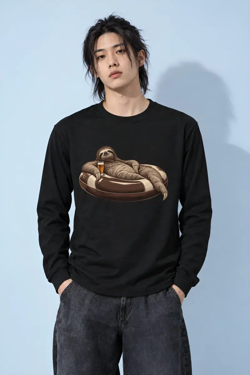 "Slow Float Study" Unisex Longsleeve T-shirt