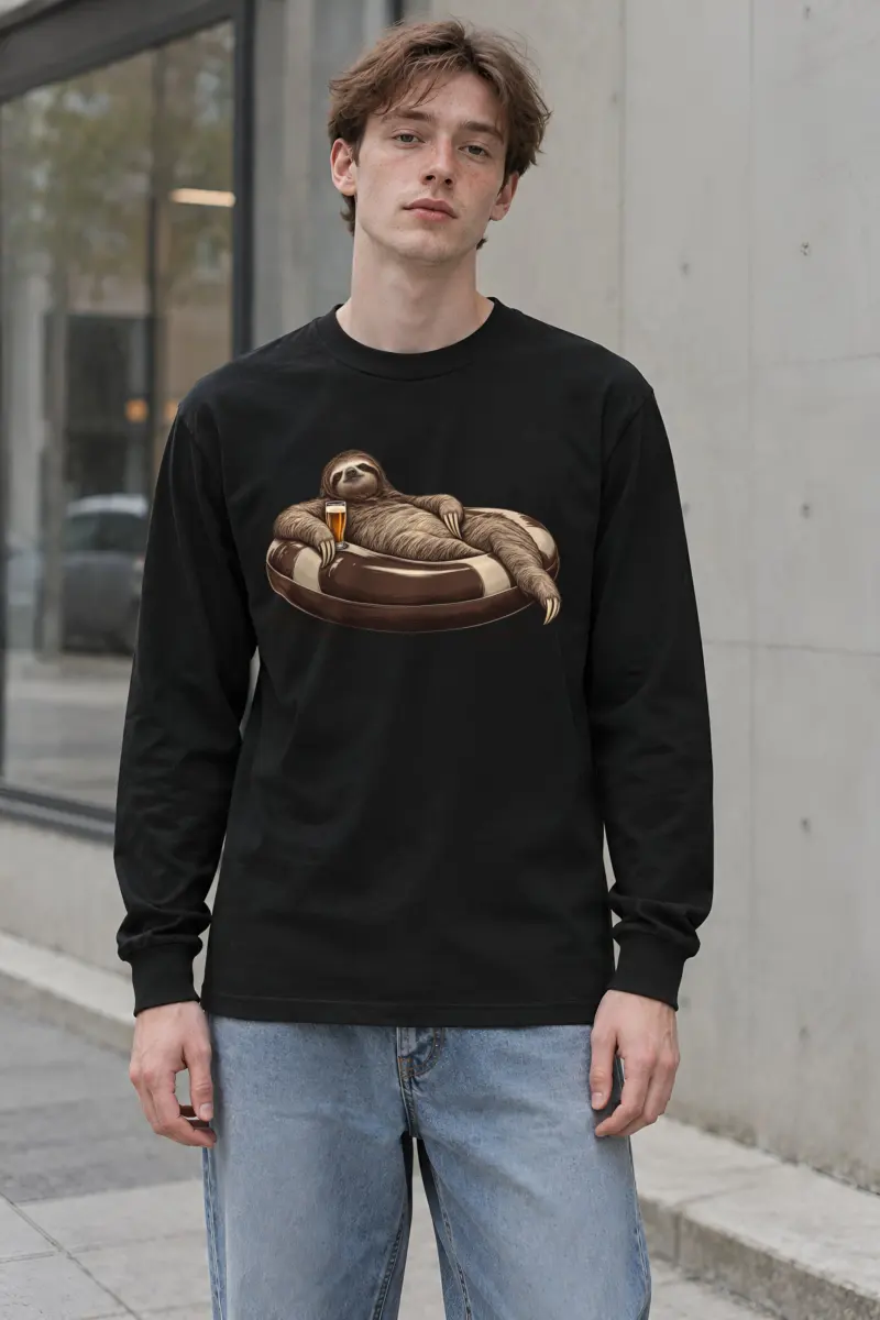 "Slow Float Study" Unisex Longsleeve T-shirt