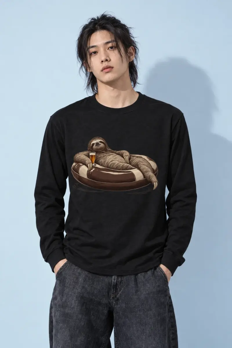 "Slow Float Study" Unisex Longsleeve T-shirt