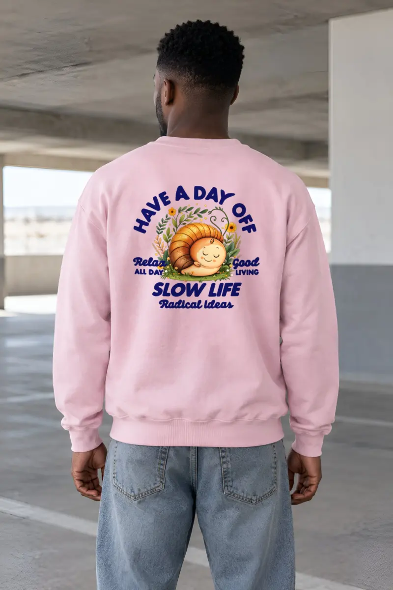"Slow Life" Heavy Blend Unisex Crewneck Sweatshirt