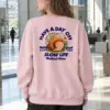 "Slow Life" Heavy Blend Unisex Crewneck Sweatshirt | Gildan 18000