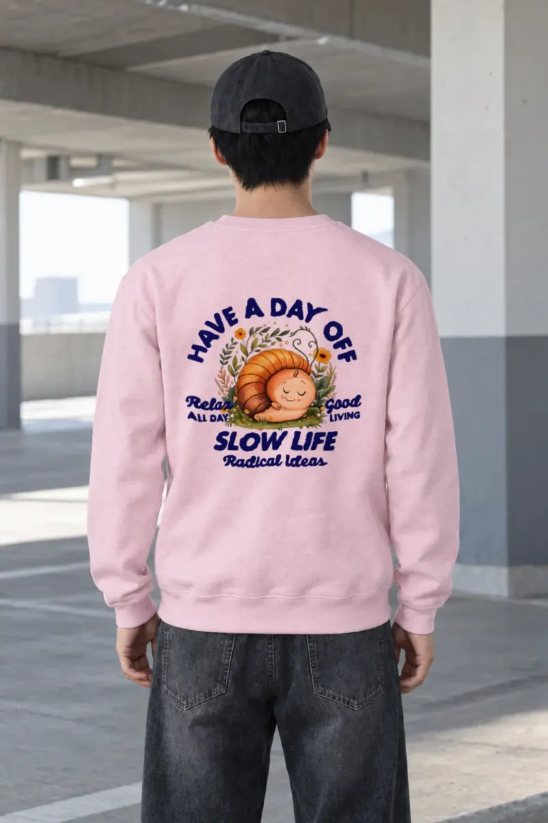 "Slow Life" Heavy Blend Unisex Crewneck Sweatshirt