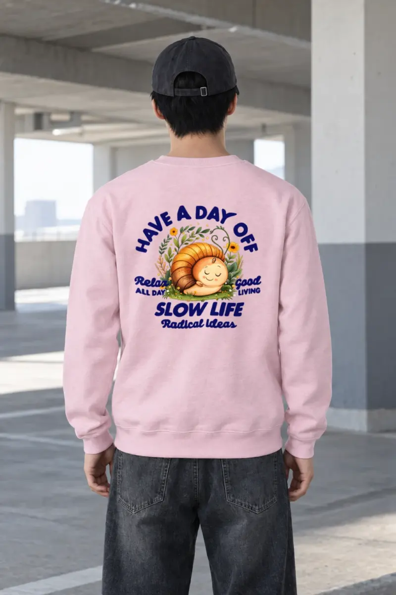 "Slow Life" Heavy Blend Unisex Crewneck Sweatshirt