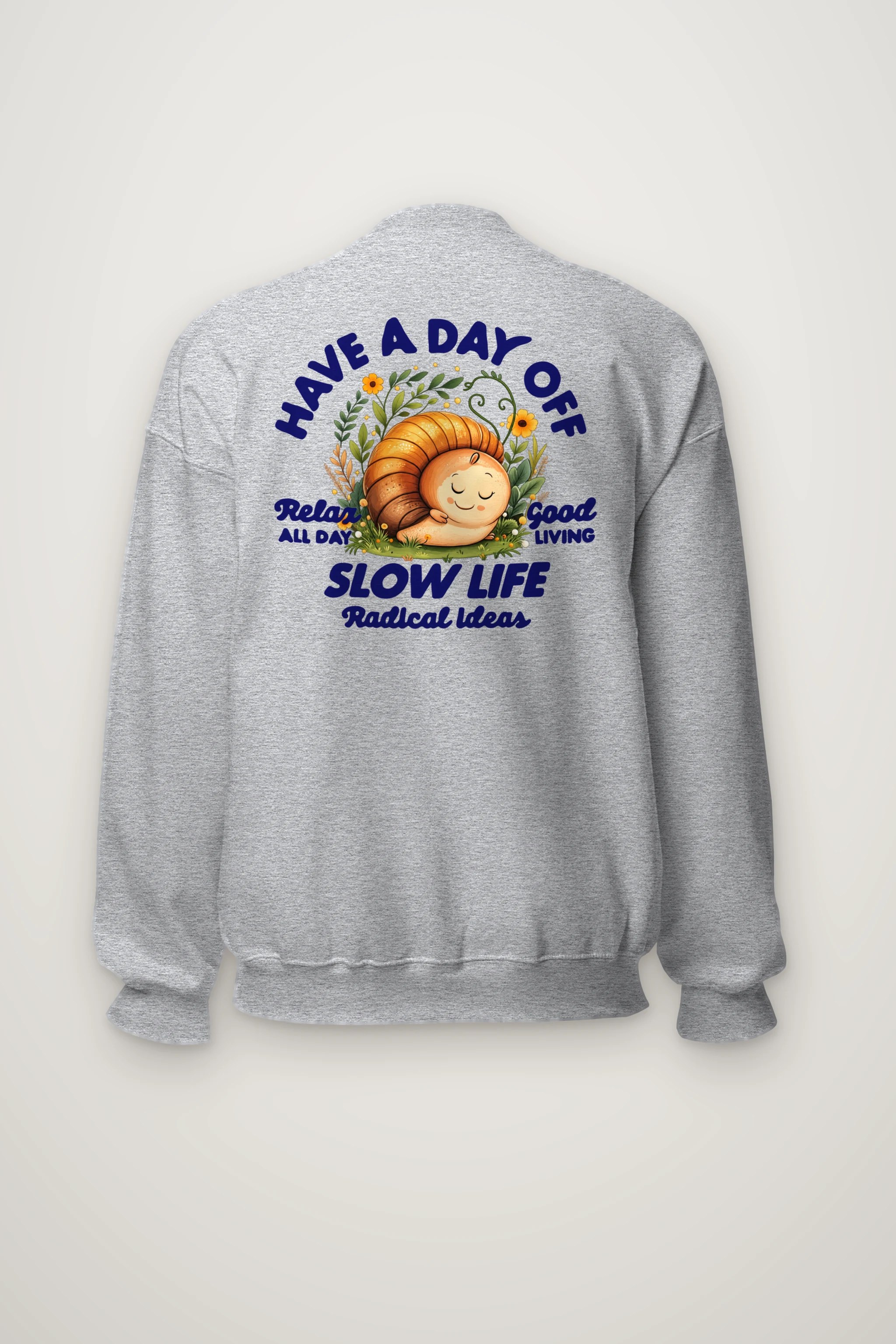 "Slow Life" Heavy Blend Unisex Crewneck Sweatshirt