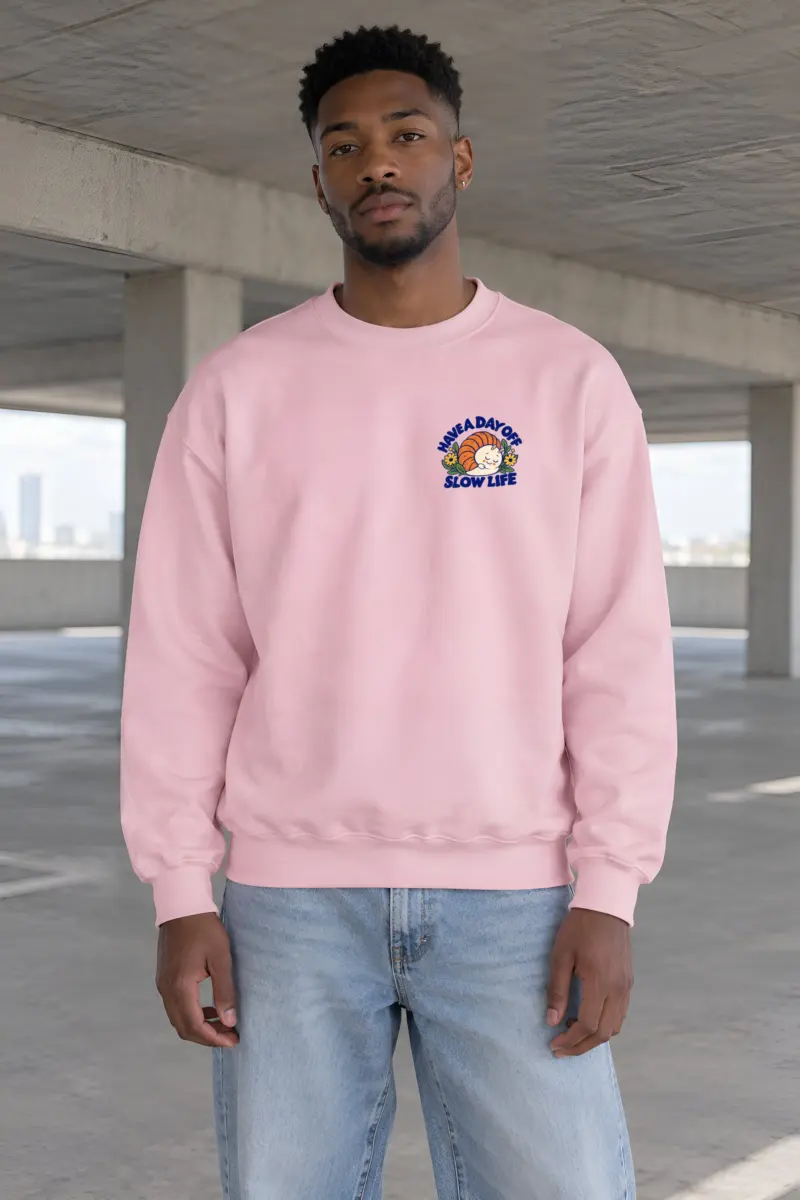 "Slow Life" Heavy Blend Unisex Crewneck Sweatshirt