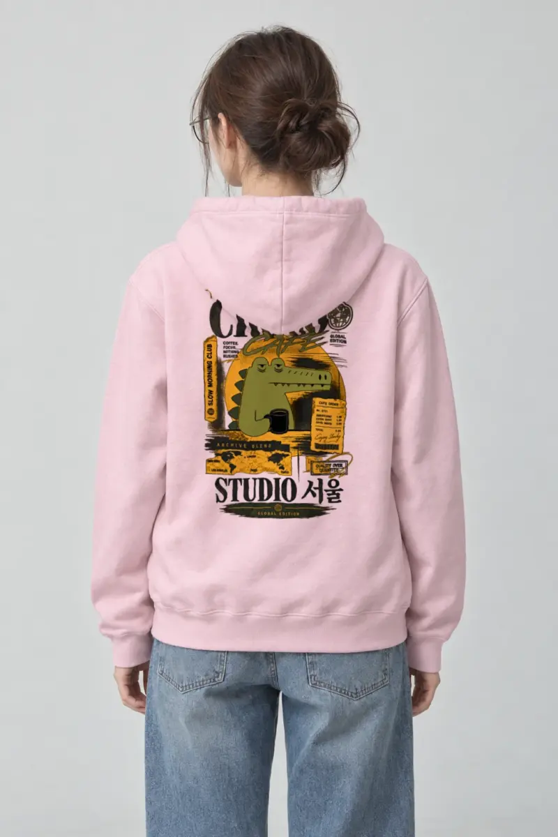"Slow Morning Club" Heavy Blend Unisex Pullover Hoodie