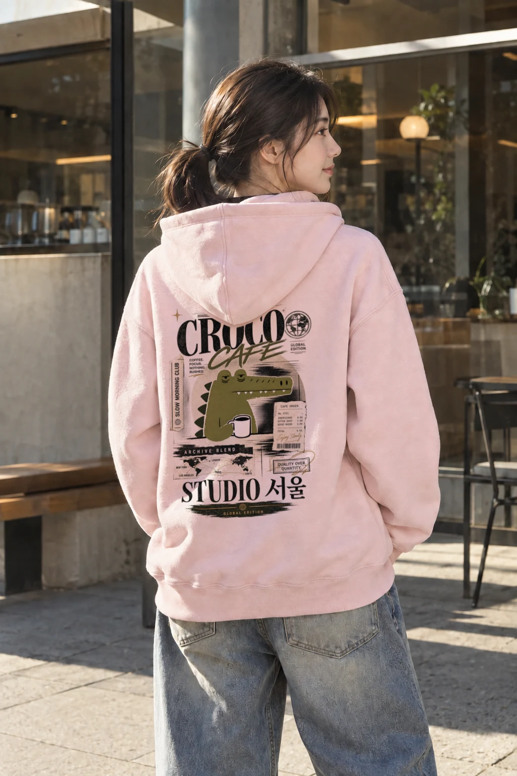 "Slow Morning Club" Heavy Blend Unisex Pullover Hoodie | Gildan 18500