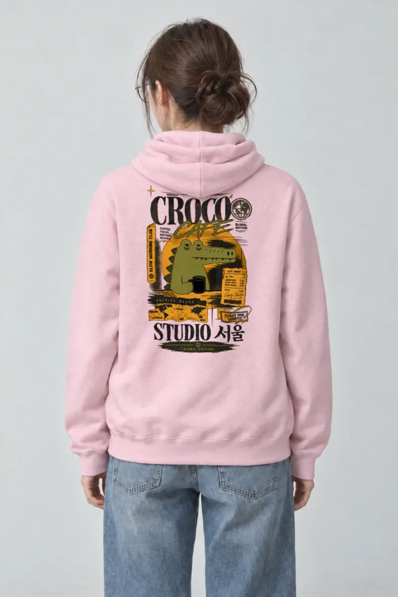 "Slow Morning Club" Heavy Blend Unisex Pullover Hoodie