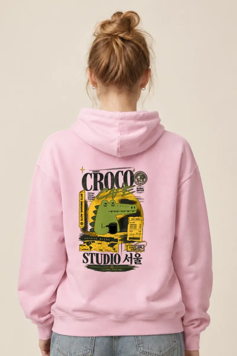 "Slow Morning Club" Heavy Blend Unisex Pullover Hoodie