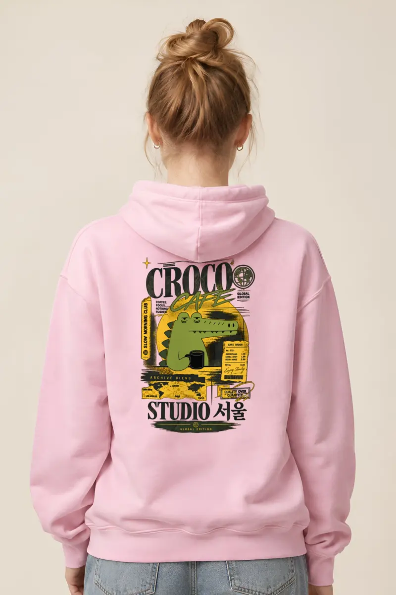 "Slow Morning Club" Heavy Blend Unisex Pullover Hoodie