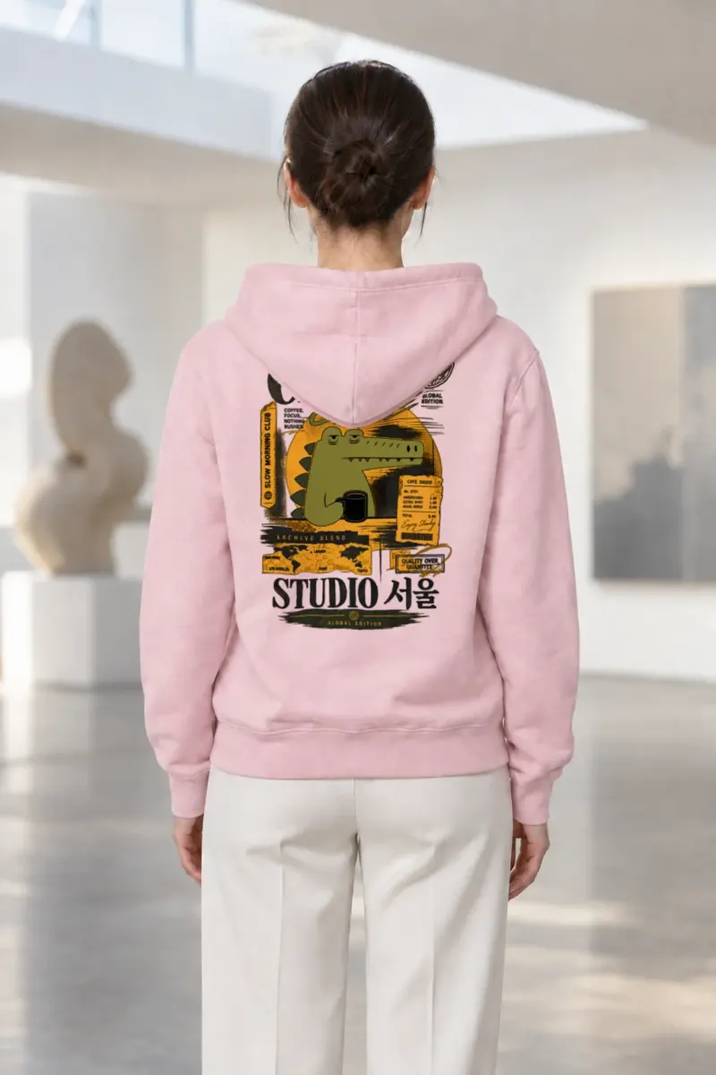 "Slow Morning Club" Heavy Blend Unisex Pullover Hoodie | Gildan 18500