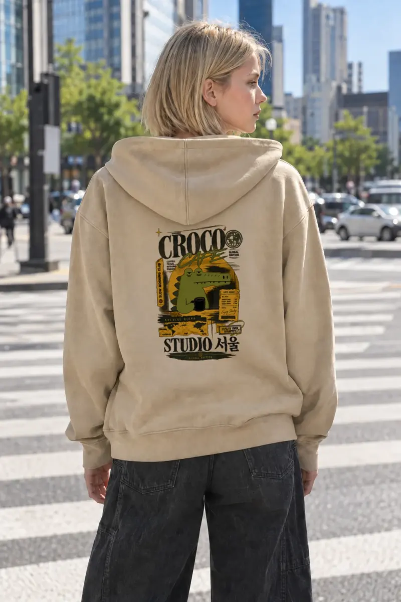 "Slow Morning Club" Heavy Blend Unisex Pullover Hoodie | Gildan 18500