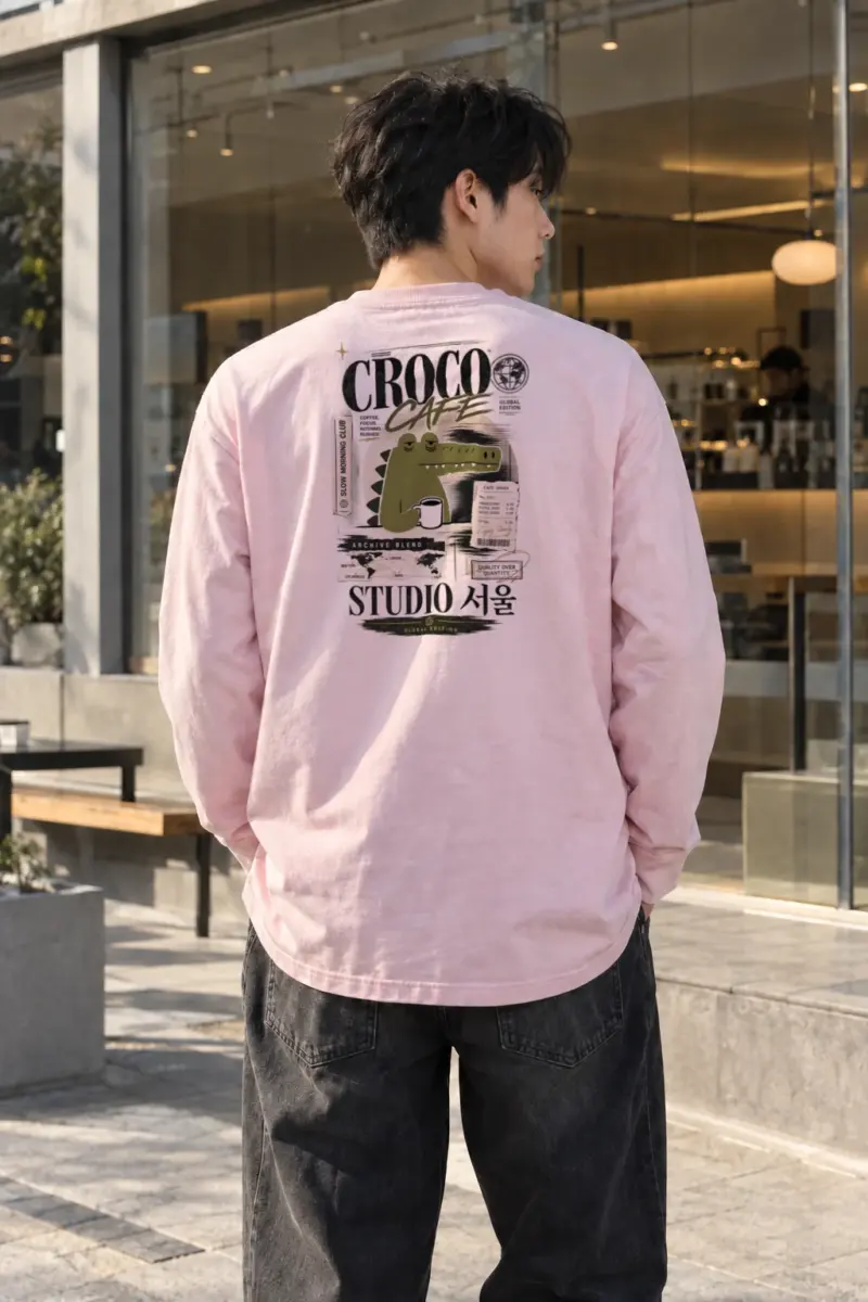 "Slow Morning Club" Unisex Longsleeve T-shirt | Gildan 2400