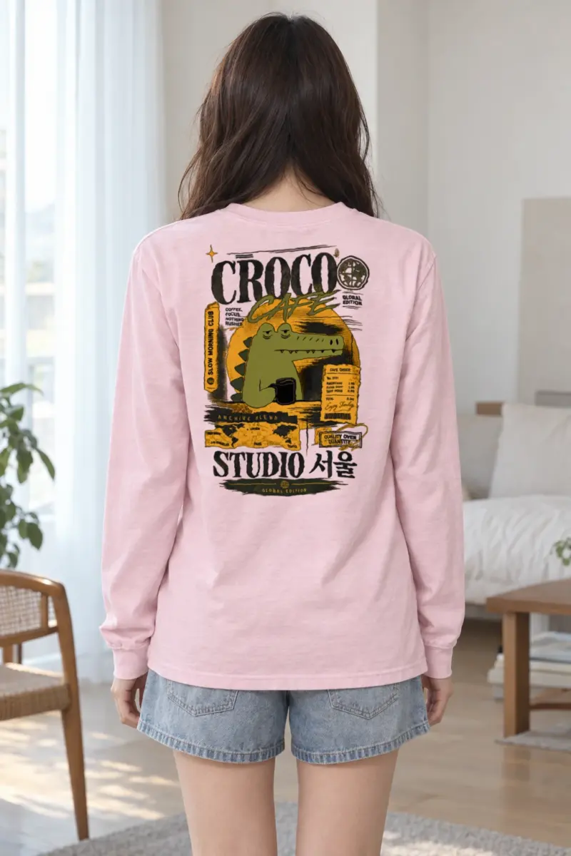 "Slow Morning Club" Unisex Longsleeve T-shirt