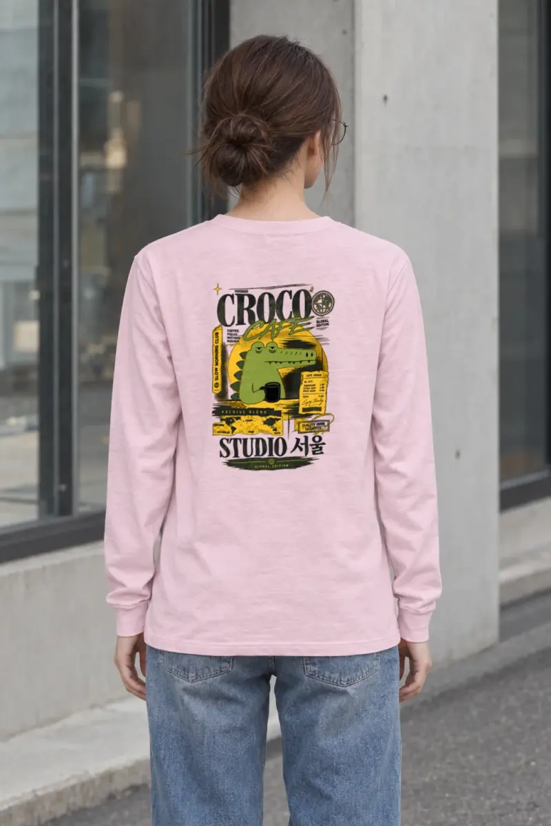 "Slow Morning Club" Unisex Longsleeve T-shirt