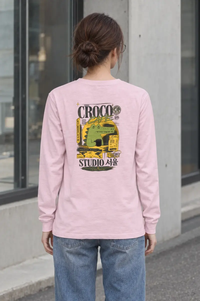"Slow Morning Club" Unisex Longsleeve T-shirt