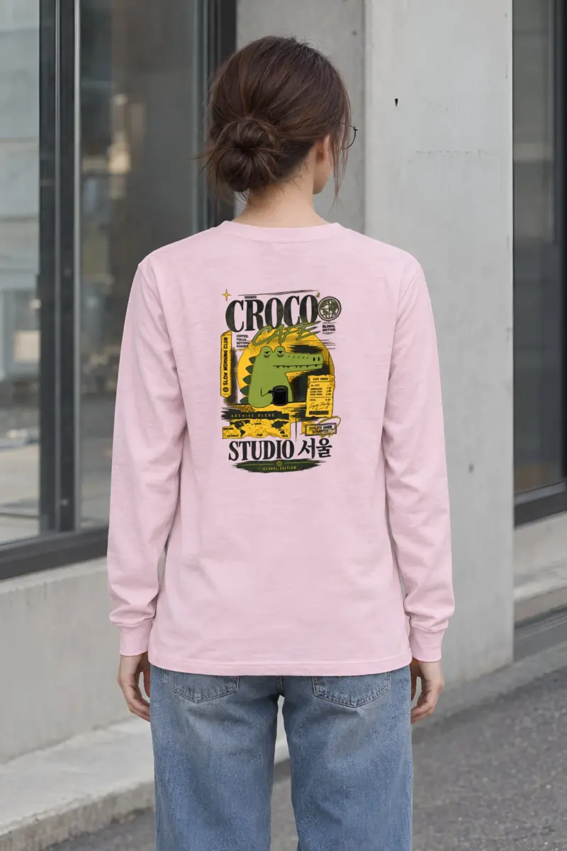 "Slow Morning Club" Unisex Longsleeve T-shirt
