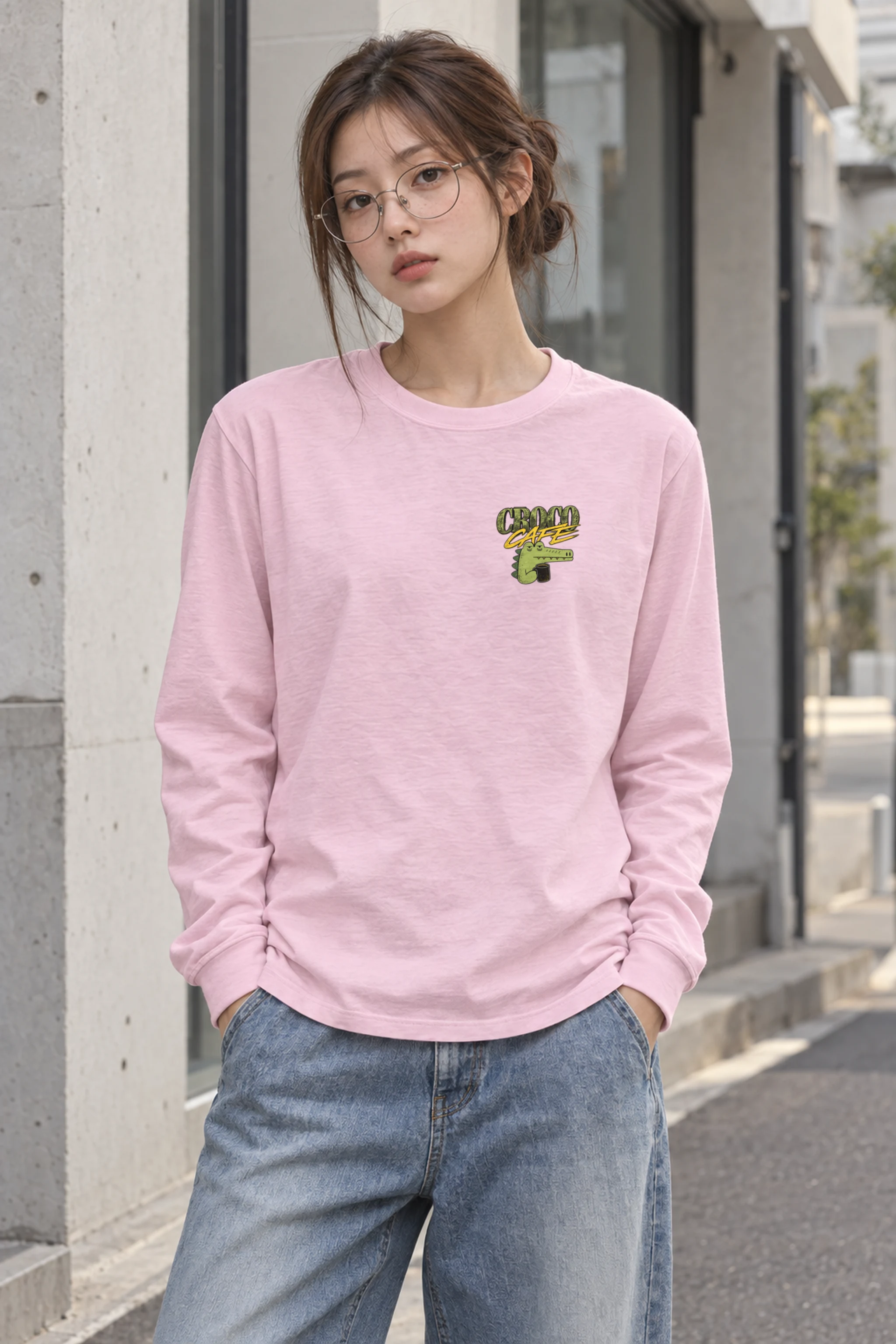 "Slow Morning Club" Unisex Longsleeve T-shirt