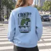 "Slow Morning Croco" Heavy Blend Unisex Crewneck Sweatshirt | Gildan 18000