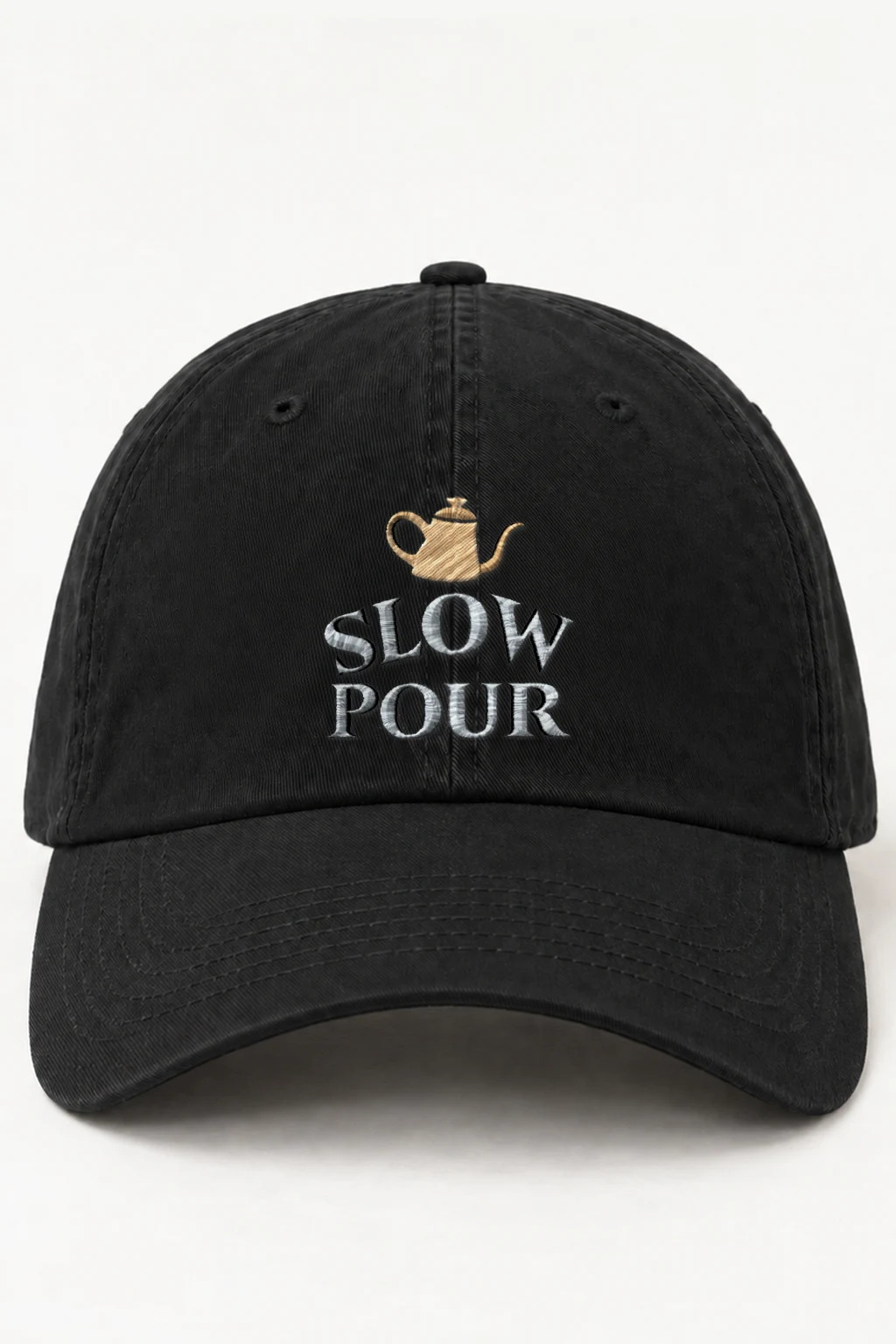 "Slow Pour" Classic Dad Hat · Embroidered | Yupoong 6245CM