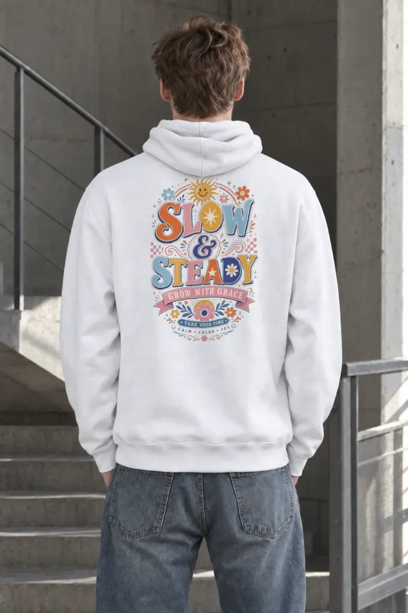 "Slow & Steady" Heavy Blend Unisex Pullover Hoodie